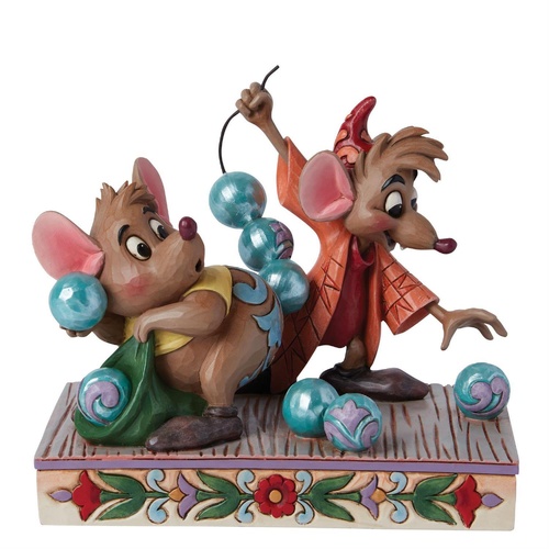 Disney Traditions Figurine 14cm Jaq & Gus, 6015020