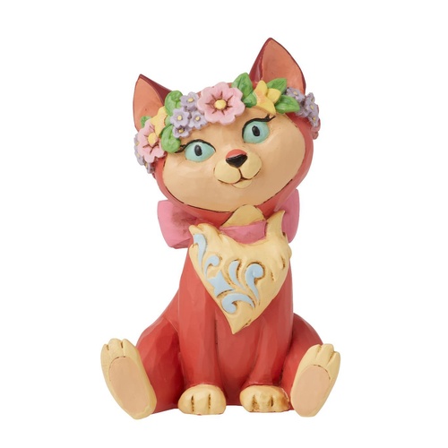 Disney Traditions Figurine 8cm Mini Dinah With Flower Crown, 6016351