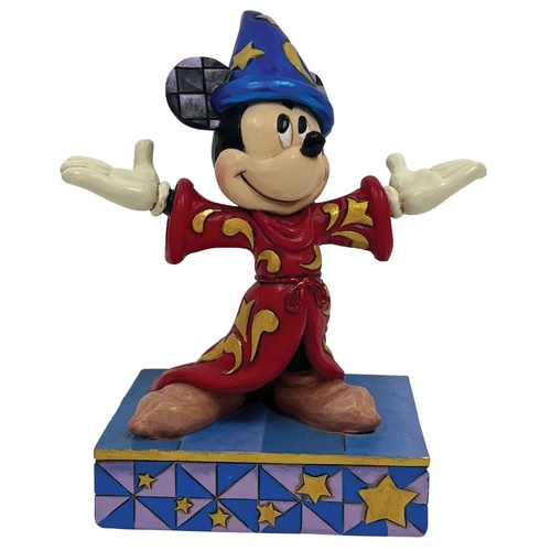 Disney Traditions Figurine 10cm Sorcerer Mickey Personality Pose, 6016900