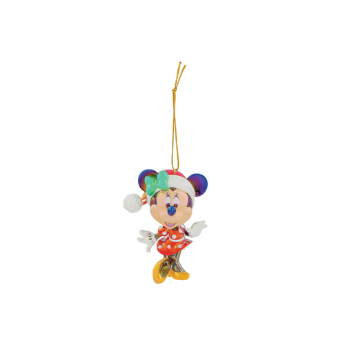 Disney Hanging Ornament 10cm Minnie Mouse Electroplated, Mickey & Friends 6019119