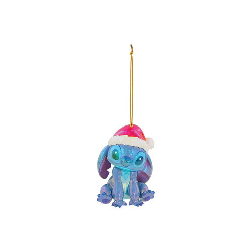 Disney Hanging Ornament 9cm Christmas Stitch Electroplated, Lilo & Stitch 6019125
