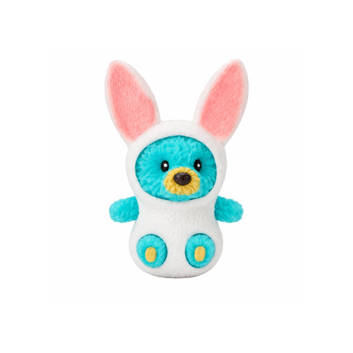 Bear Lala EmoDress Figurine 8cm Bunny Lala Bear Collectible Squishy Toy, 6021115