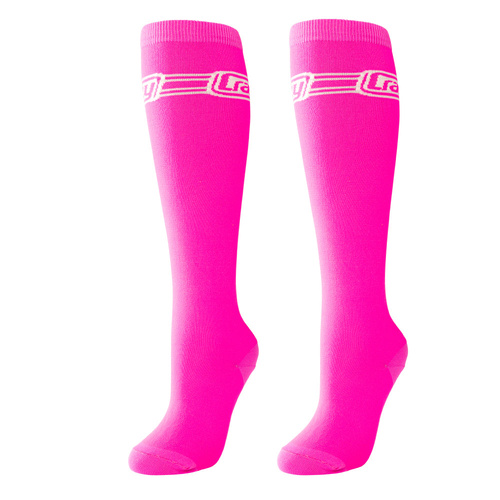 Crazy Skates Novelty Socks One Size Fits Most - Classic Pink Crazy Socks
