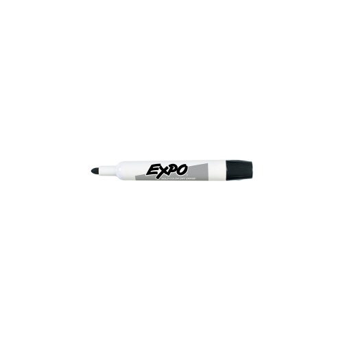Expo Dry Erase Whiteboard Marker Bullet Tip Bold (Box of 12) Black