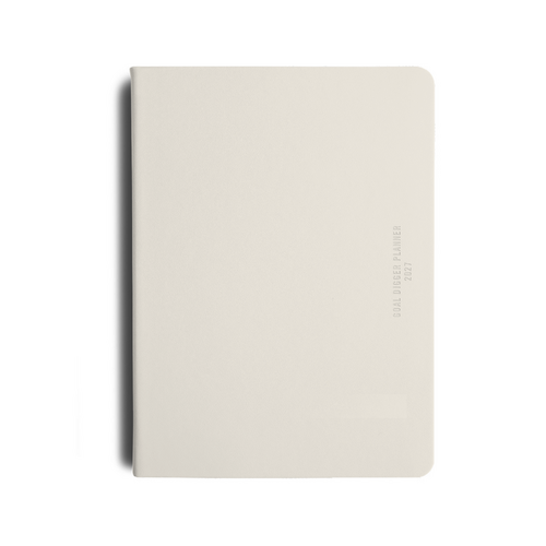 2027 Diary MiGoals Classic Goal Digger B5 Week to View Vanilla Bean, MIG-GDP-27-CLA-B5-VAN