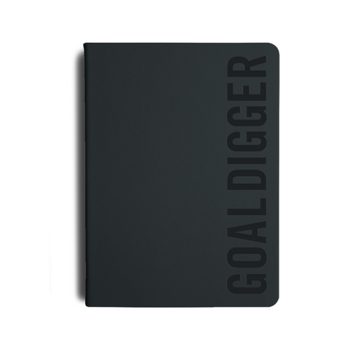2027 Diary MiGoals Bold Goal Digger B5 Week to View Black, MIG-GDP-27-BOL-B5-BLK