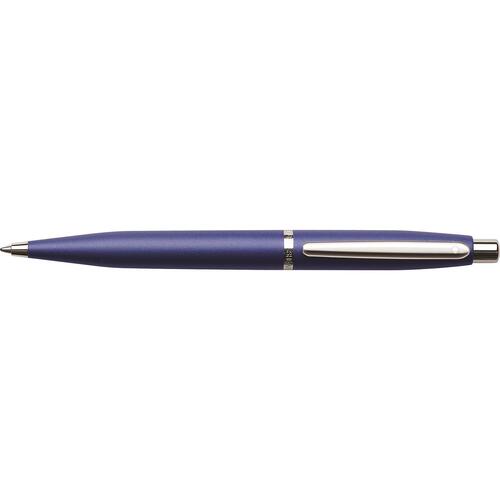 Sheaffer VFM Neon Blue with Nickel Plate Trim Ballpoint Pen