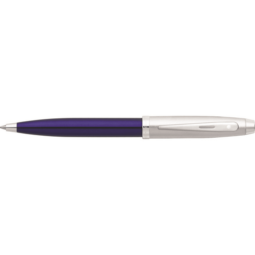 Sheaffer 100 Ballpoint Pen Medium Blue Translucent Barrel HSB, 111522