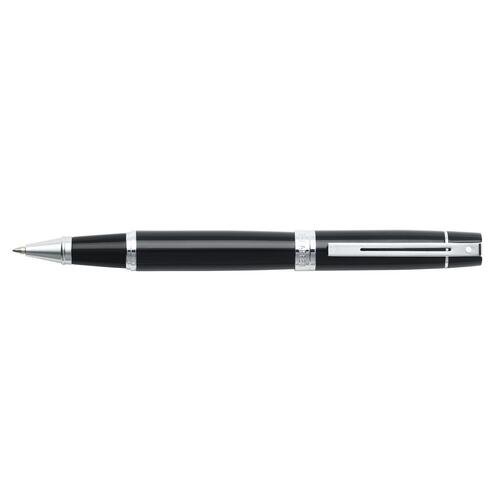 Sheaffer 300 Glossy Black with Chrome Plate Trim Ballpoint Pen