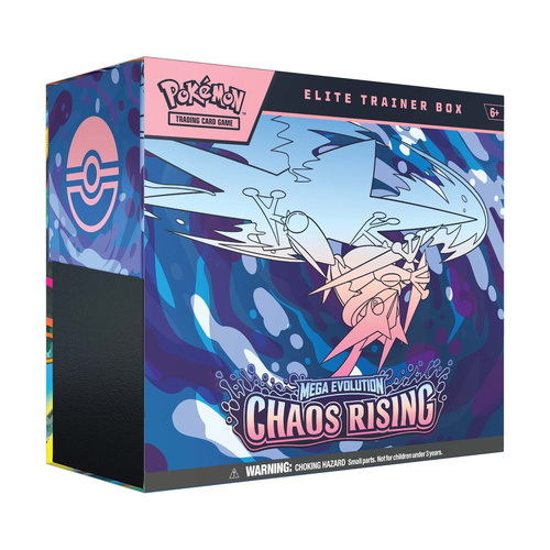 Pokemon TCG: Mega Evolution 4 Chaos Rising Elite Trainer Box 10-10399-111