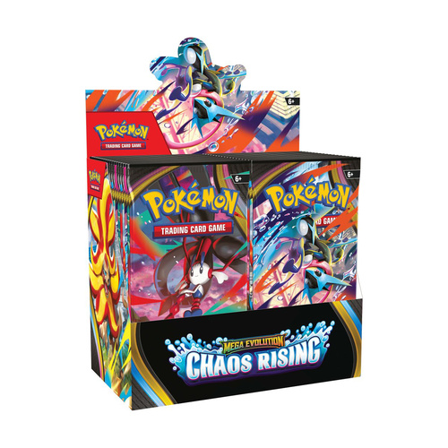 Pokemon TCG: Mega Evolution 4 Chaos Rising Booster Packs FULL BOX 10-10407-119