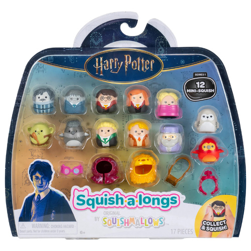 Squishmallows Harry Potter Squish-a-longs Series 1 Playset, SQAL0107