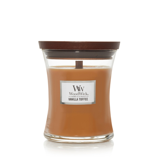 WoodWick Scented Candle Vanilla Toffee Medium 275g WW1666269