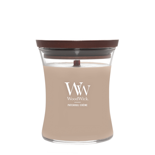 Woodwick Scented Candle Medium 275g Patchouli Creme WW2654074