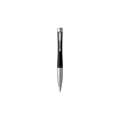 Parker Urban Ballpoint Twist Pen with Muted Black Lacquer Chrome Trim Finish 2143639