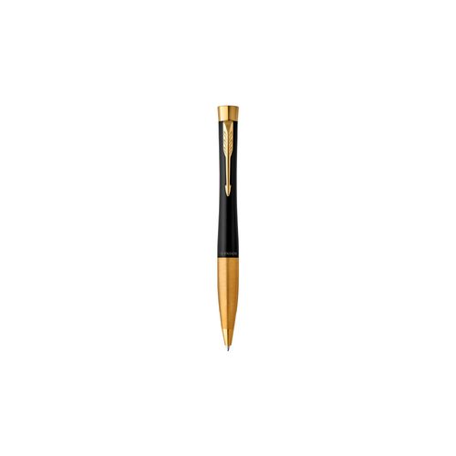 Parker Urban Ballpoint Twist Pen with Muted Blac Lacquer Gold Trim Finish 2143640