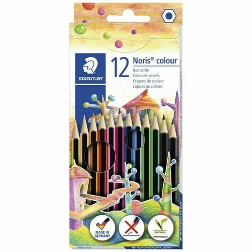 Staedtler- Colouring Pencils- Noris Colour 12 pack 185 C12