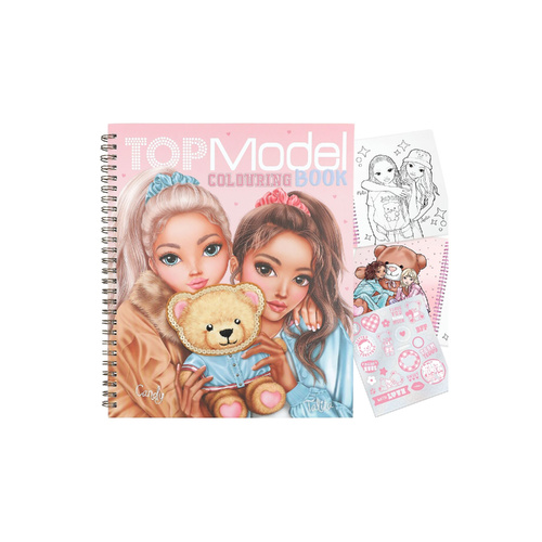 Depesche TOPModel Colouring Sticker Book Team Teddy, E0413210