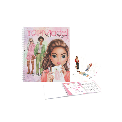 Depesche TOPModel Colouring Book Create Your Fashion Designer, E0413582
