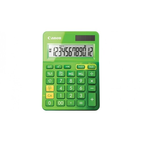 Desktop Calculator Canon LS-123K 12 Digit Green