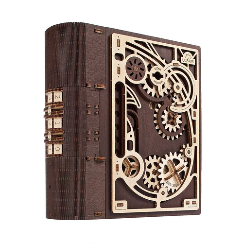 Ugears 3D Wooden Model Book of Secrets, Acton 70265