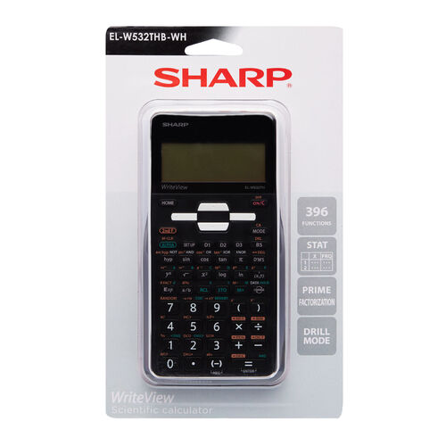 Scientific Calculator Sharp EL-W532TBH-WH  