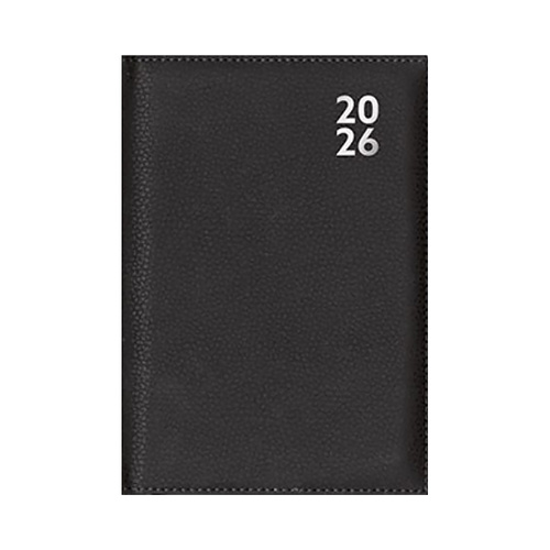 2026 Diary Premium A6 Week to View Black, Design Group YCORDIA4A025