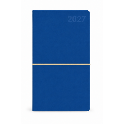 2027 Diary Design Group Fashion Moleskine Slim Week to View Blue, YCORDIA5A002