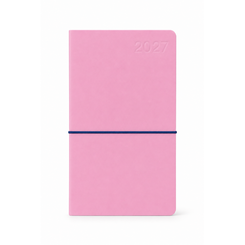 2027 Diary Design Group Fashion Moleskine Slim Week to View Pink, YCORDIA5A002