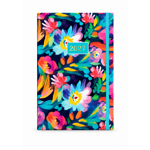 2027 Diary Design Group Fashion Floral Multi A5 Week to View, YCORDIA5A011