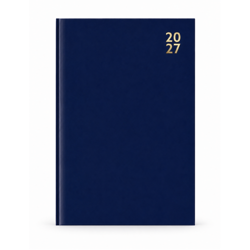 2027 Diary Design Group Hardcover A4 Week to View Blue, YCORDIA5A021