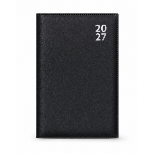 2027 Diary Design Group Premium A4 Week to View Black, YCORDIA5A029
