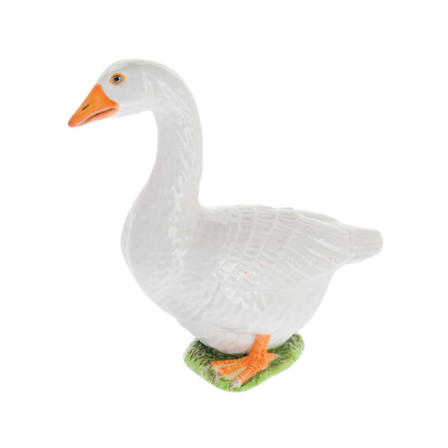 John Beswick Farm Animals Figurine 13cm Goose, Collectible Ceramic Figure JBF98