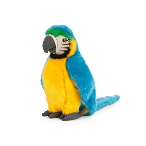 Living Nature Plush 42cm Blue Macaw, KC-AN470B