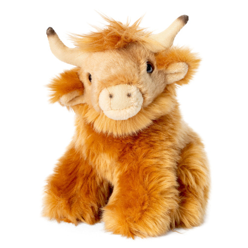 Living Nature Plush 16cm Highland Cow, William Valentine KC-AN806