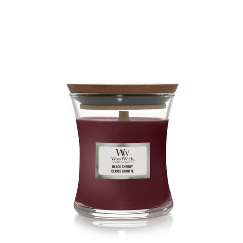 Woodwick Scented Candle Mini 85g Black Cherry WW98100E