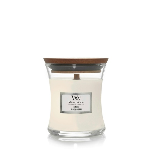 Woodwick Scented Candle Mini 85g Linen WW98135E