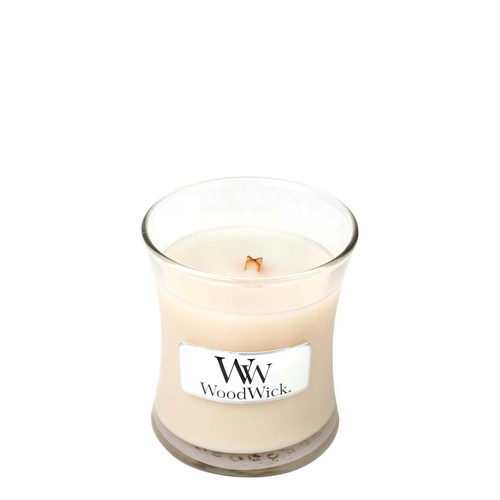 Woodwick Scented Candle Mini 85g Vanilla Bean WW98112E