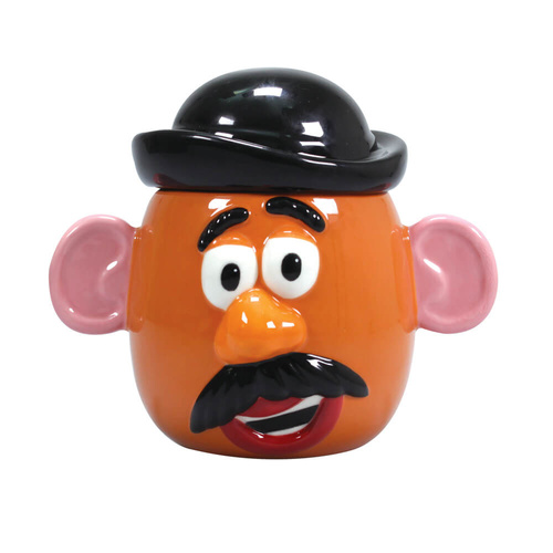 Disney Home Shaped Mug with Lid 650mL Toy Story Mr. Potato Head, Jasnor HBMUGDDC07