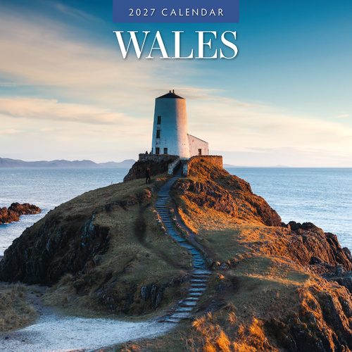 2027 16-Month Calendar Wales Square Wall, Red Robin RR271360