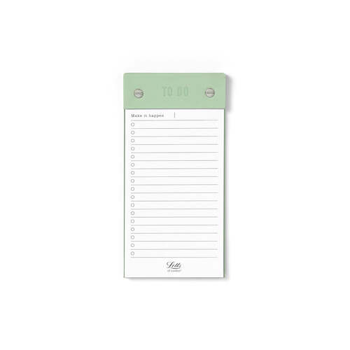 Conscious To-Do Notepad Sage by Letts of London