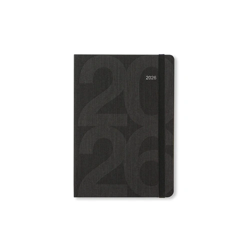 2026 Diary Letts of London Block A6 Week to View Black 081668