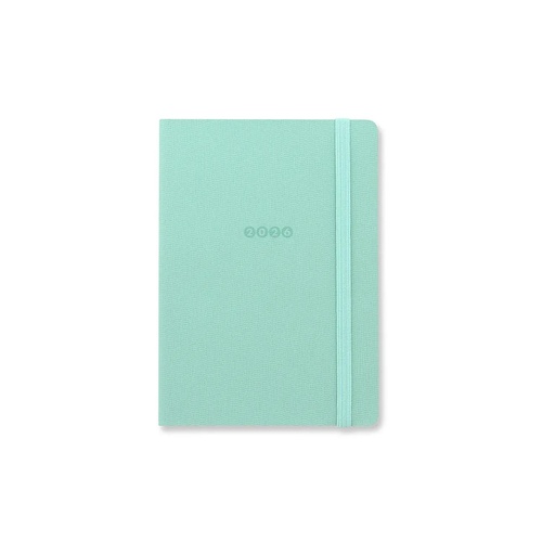 2026 Diary Letts of London Edge A6 Week to View w/ Notes Duck Egg 080225