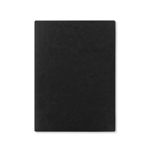 2026 Diary Letts of London Lecassa A5 Week to View Black 080413