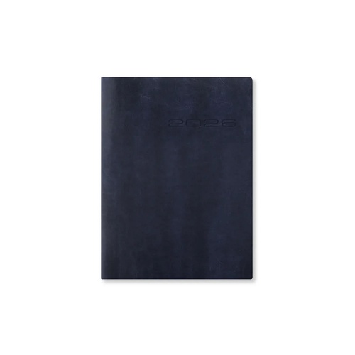 2026 Diary Letts of London Lecassa A6+ Day to Page w/ Appointments Navy 081741