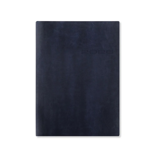 2026 Diary Letts of London Lecassa A5 Week to View Navy 081746