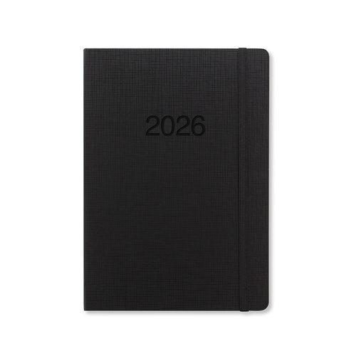 2026 Diary Letts of London Memo A5 Week to View Black 080266