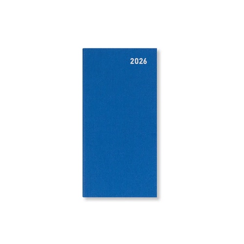 2026 Diary Letts of London Principal Slim Month to View Blue TP1SBL