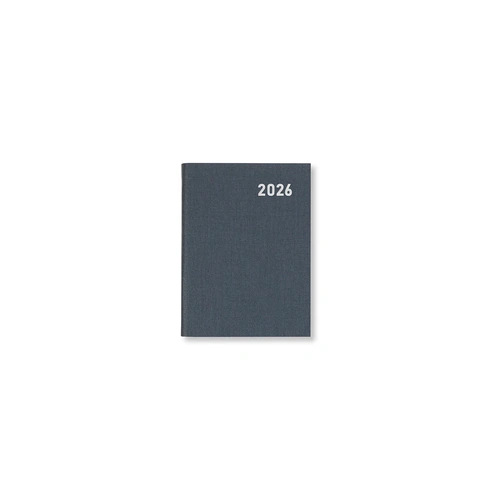 2026 Diary Letts of London Principal Mini Pocket Week to View Grey TP3EPGY