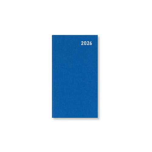 2026 Diary Letts of London Principal Medium Pocket Week to View Blue TP3NBL